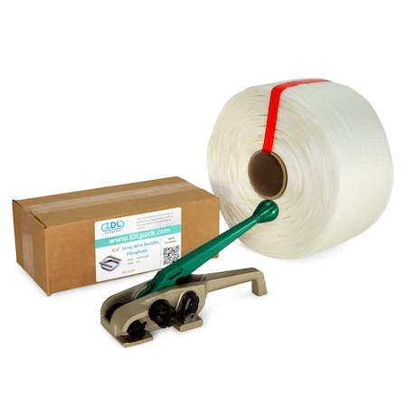 Idl Packaging 3/4" Cord Strapping Kit, 1640 Ft. Tensioner WCSK.34.1640